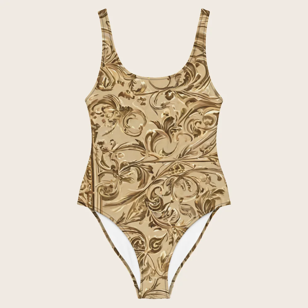 One-Piece Swimsuit on model