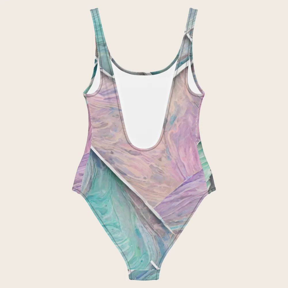 One-Piece Swimsuit on model