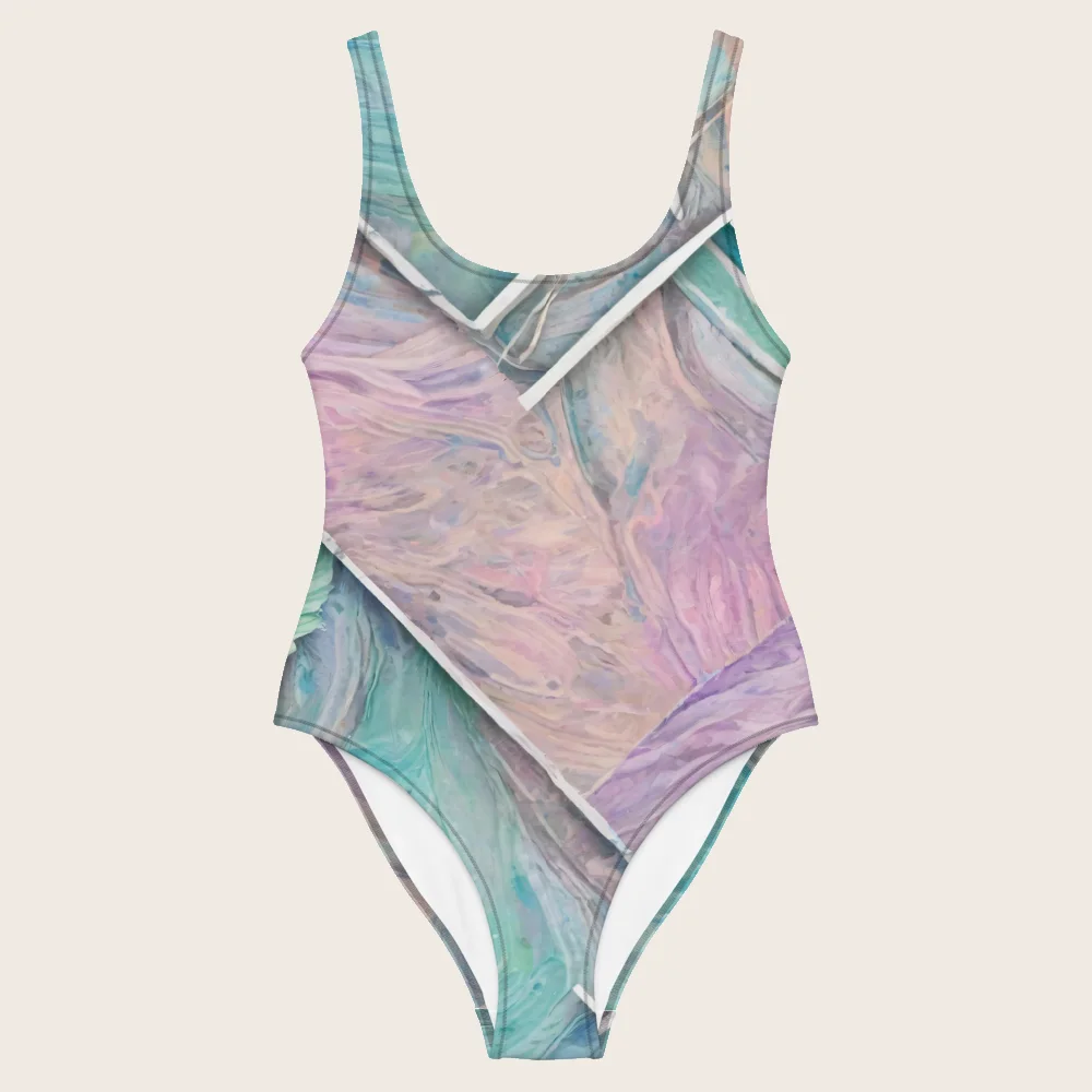 One-Piece Swimsuit on model