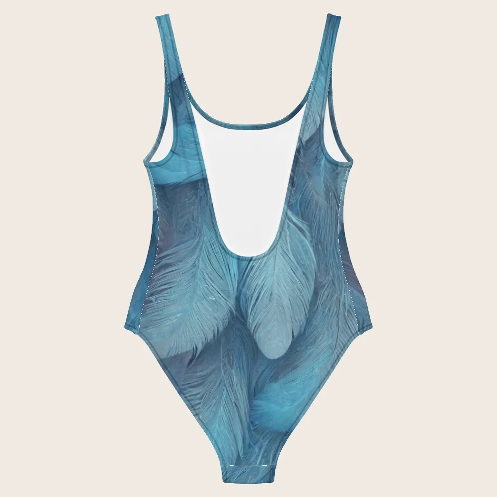 One-Piece Swimsuit on model