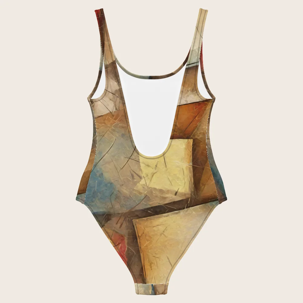 One-Piece Swimsuit on model