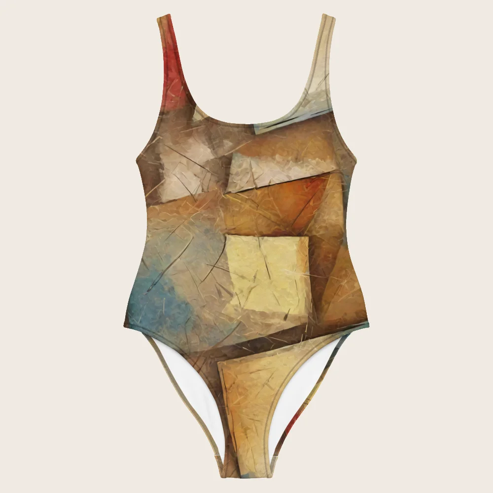 One-Piece Swimsuit on model
