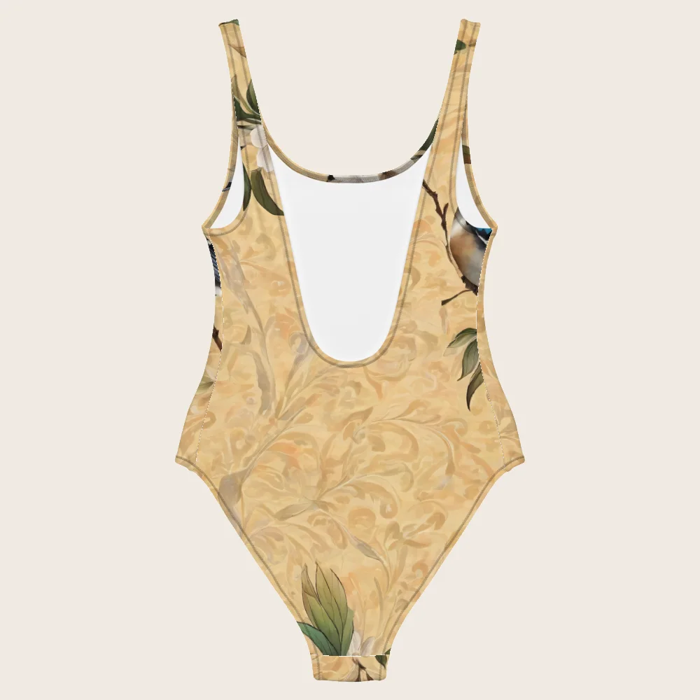 One-Piece Swimsuit on model