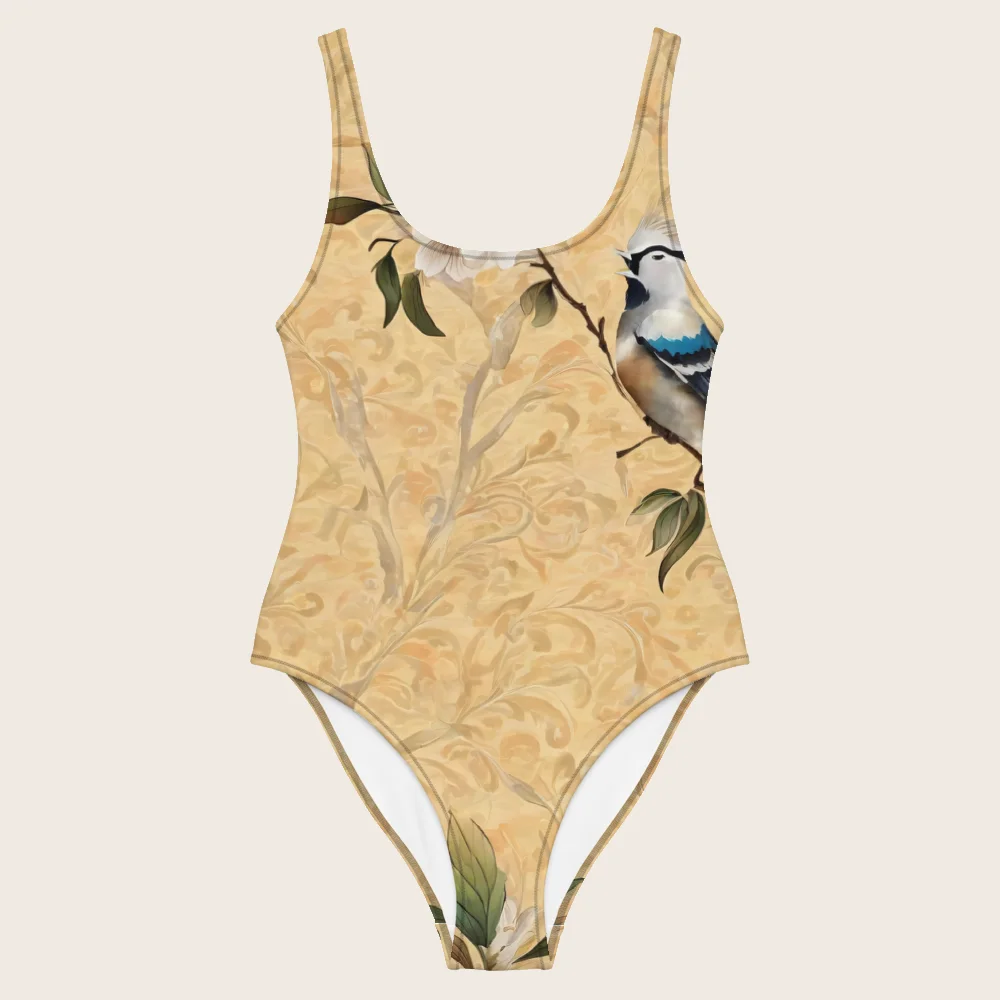 One-Piece Swimsuit on model