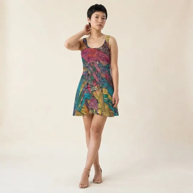 Skater Dress, one-of-one design 8D4F7DBD
