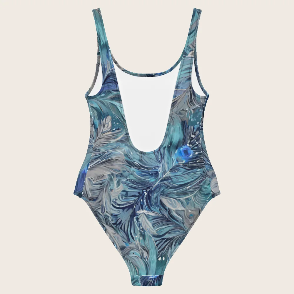 One-Piece Swimsuit on model
