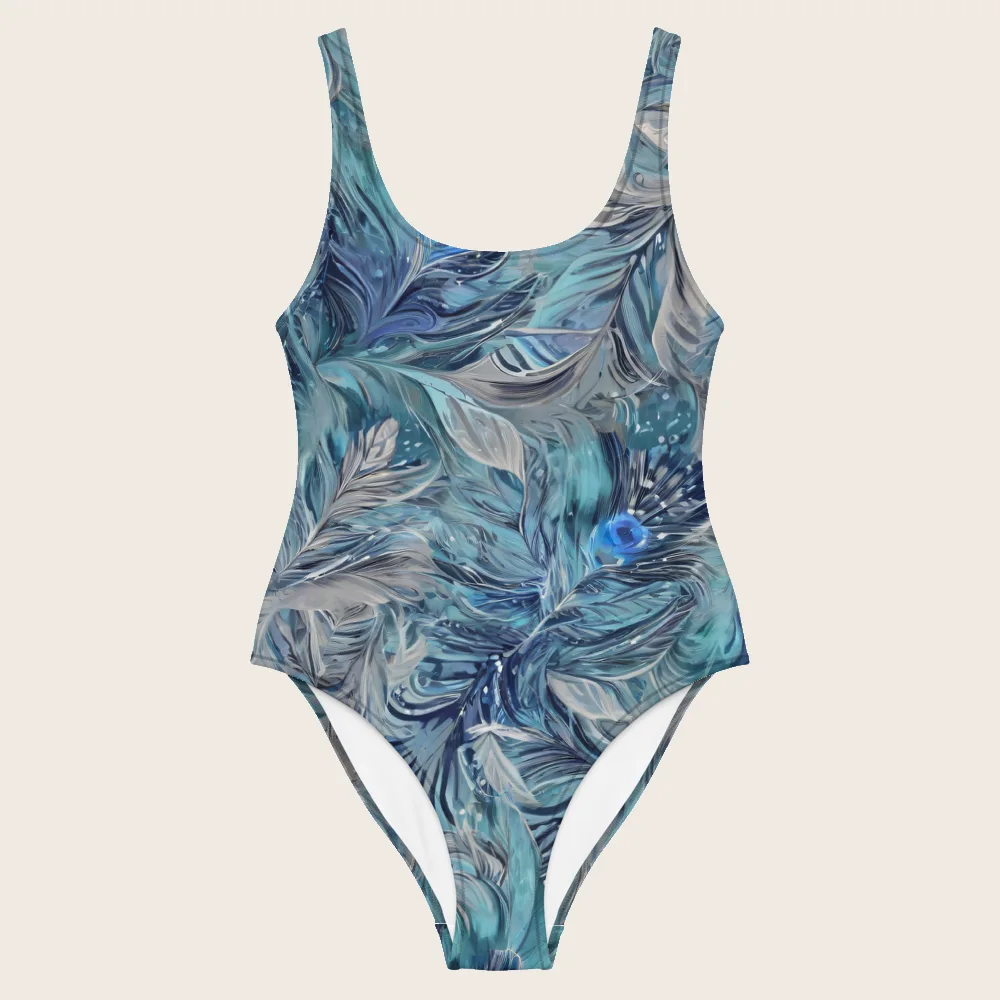 One-Piece Swimsuit on model