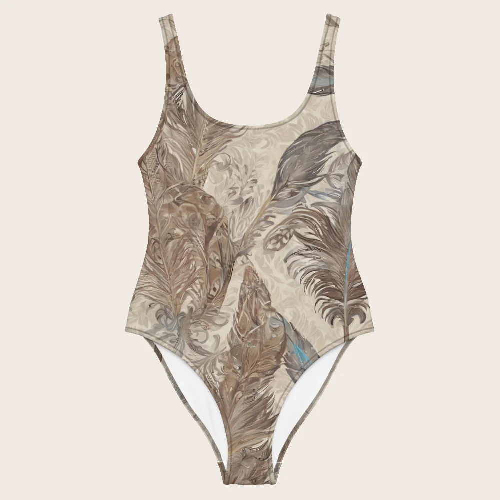 One-Piece Swimsuit on model