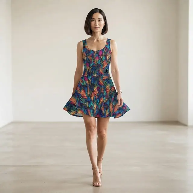 Skater Dress, one-of-one design C17492D6