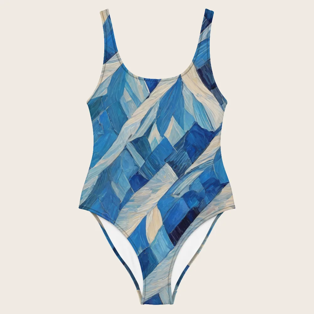 One-Piece Swimsuit on model