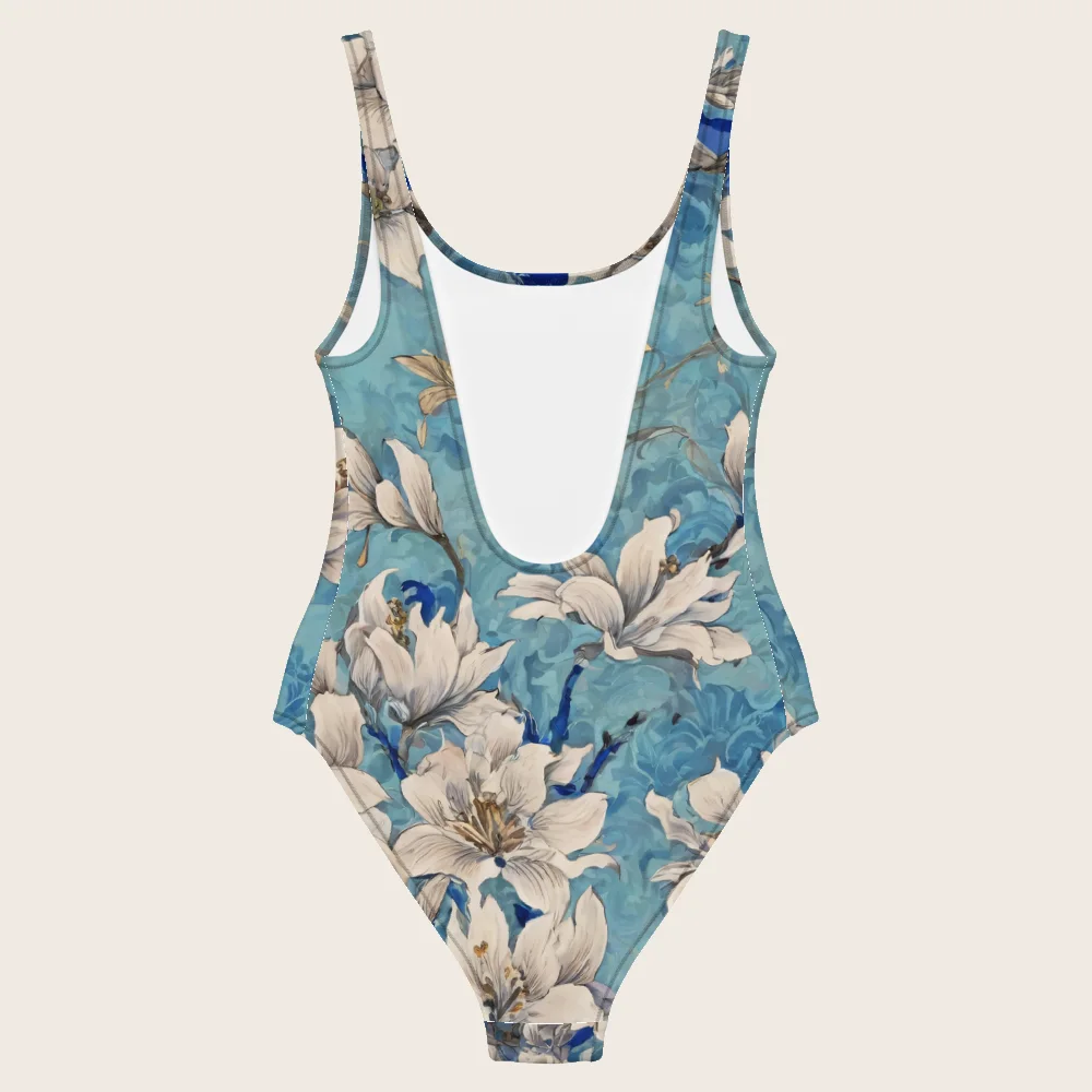 One-Piece Swimsuit on model