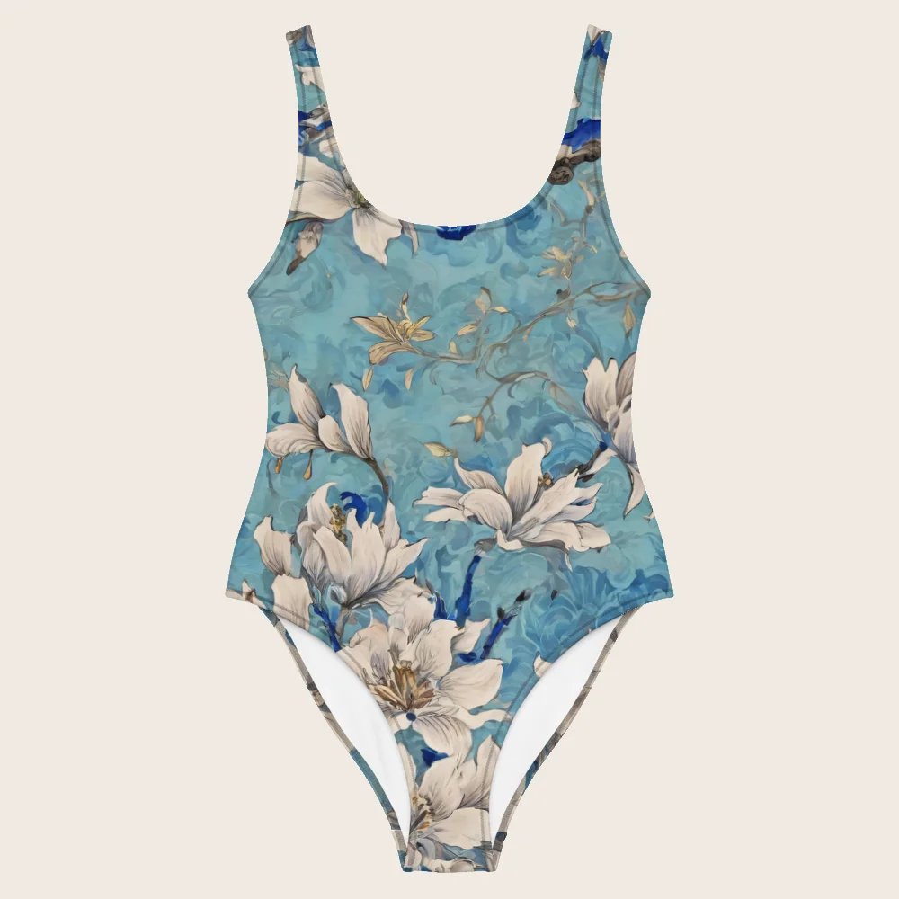 One-Piece Swimsuit on model