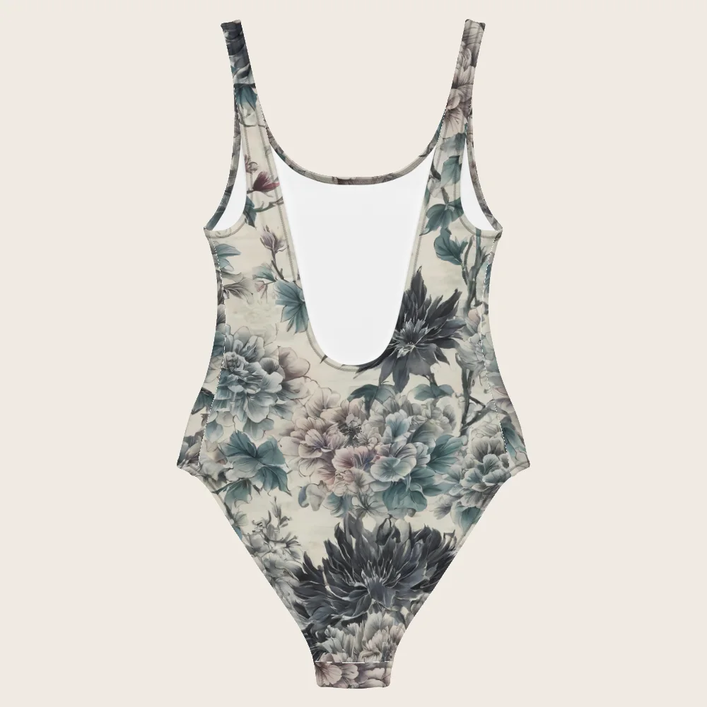 One-Piece Swimsuit on model