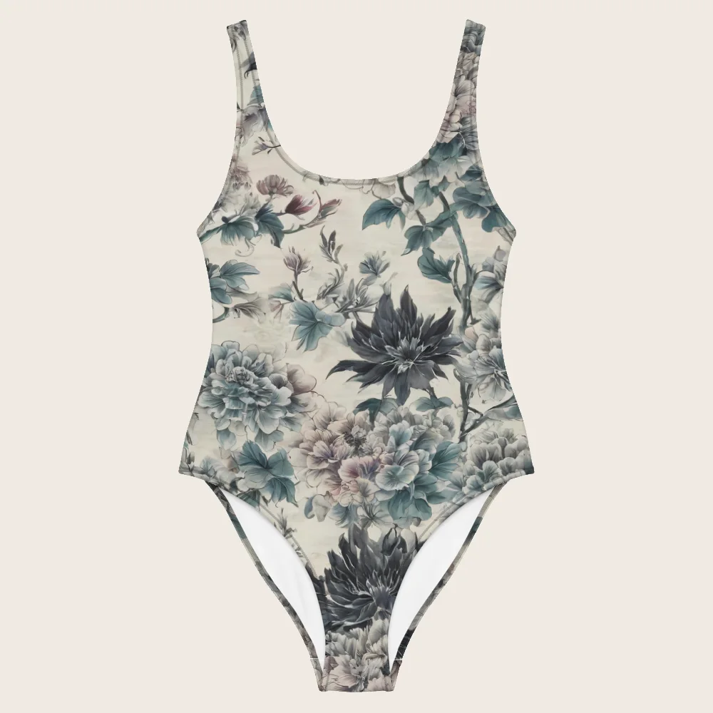 One-Piece Swimsuit on model