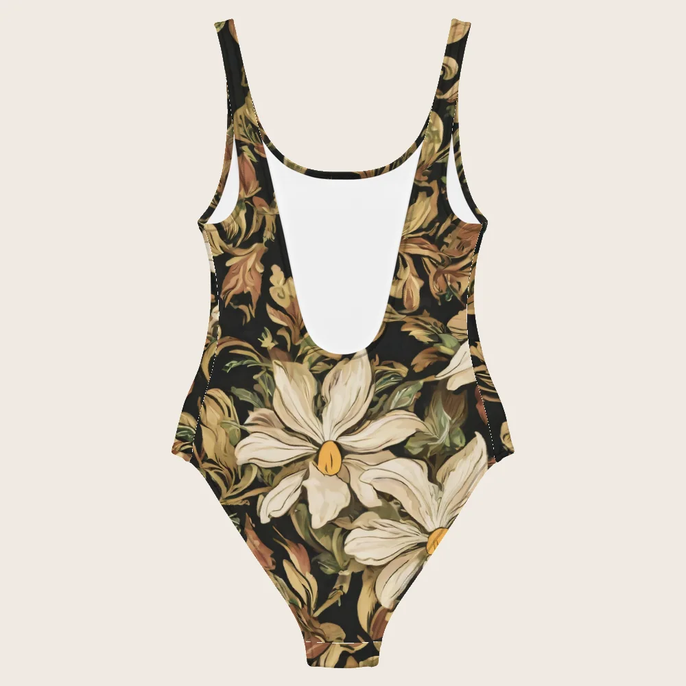 One-Piece Swimsuit on model
