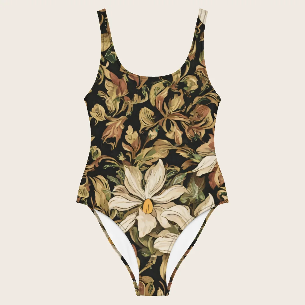 One-Piece Swimsuit on model