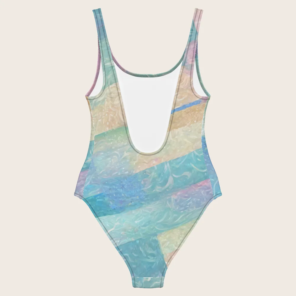 One-Piece Swimsuit on model
