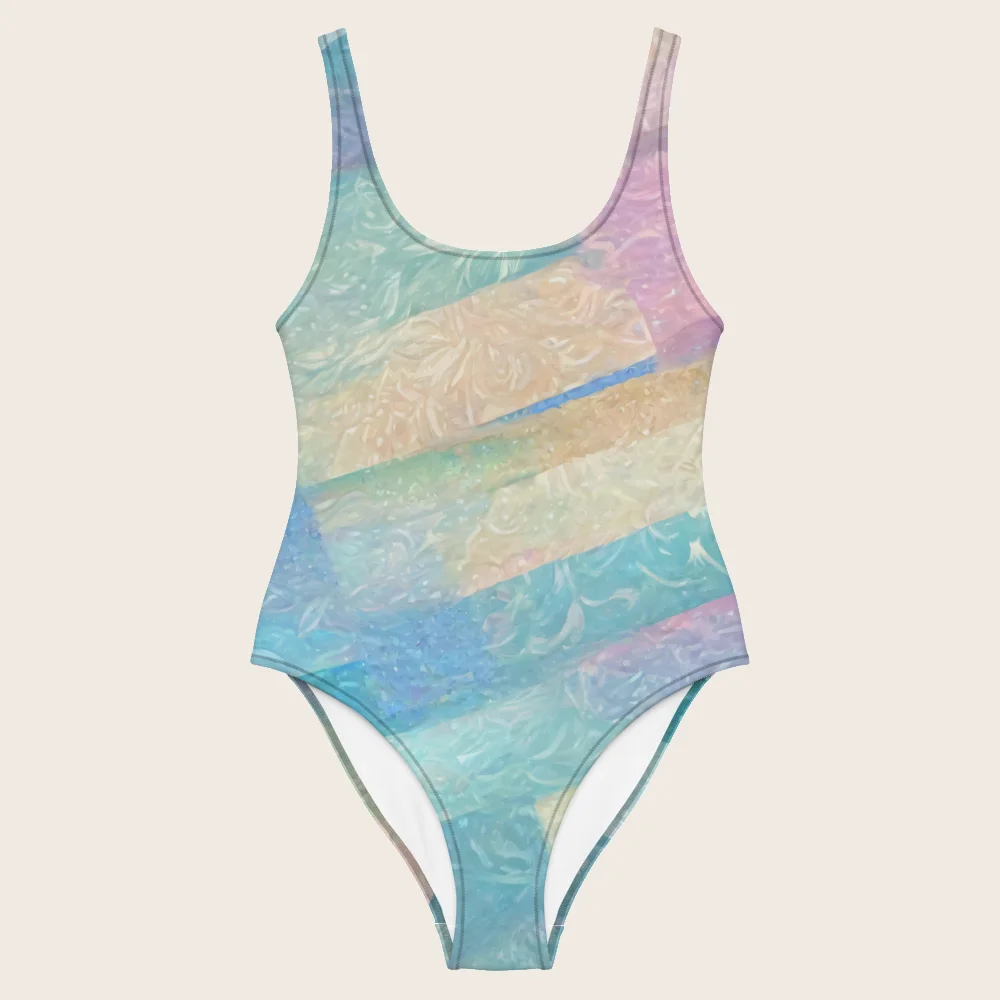 One-Piece Swimsuit on model