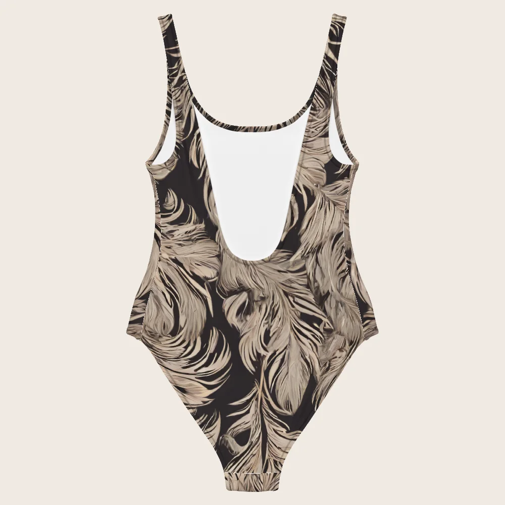 One-Piece Swimsuit on model