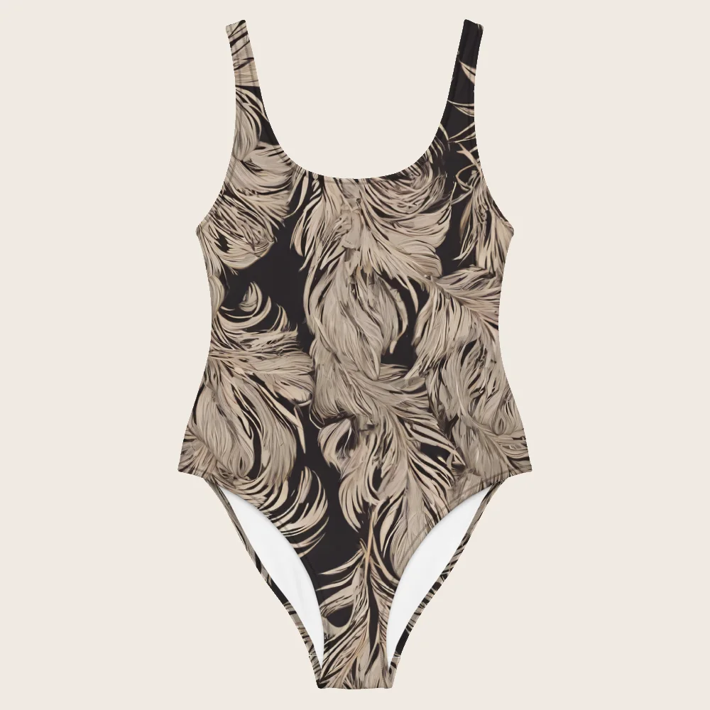 One-Piece Swimsuit on model