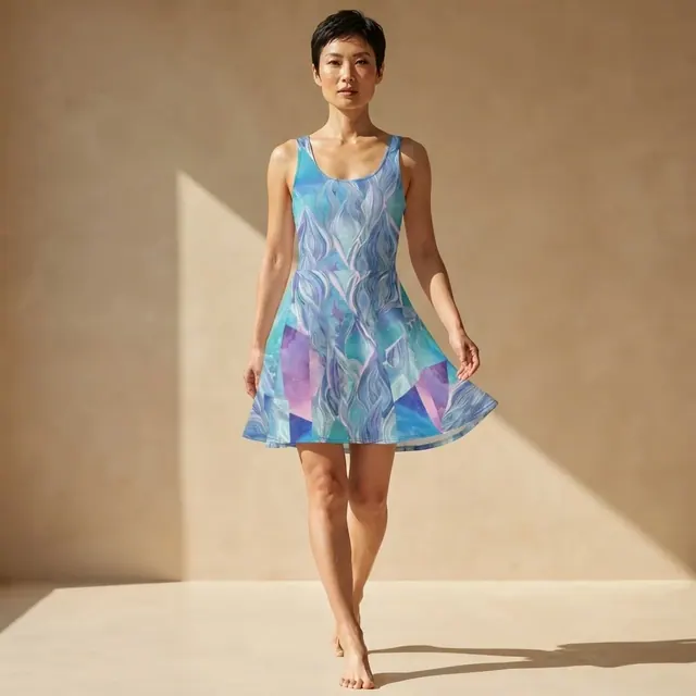 Skater Dress, one-of-one design 7EB15C7B