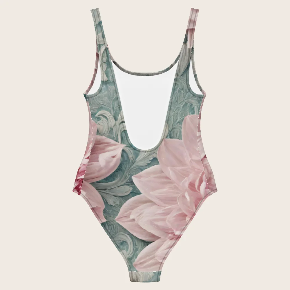 One-Piece Swimsuit on model
