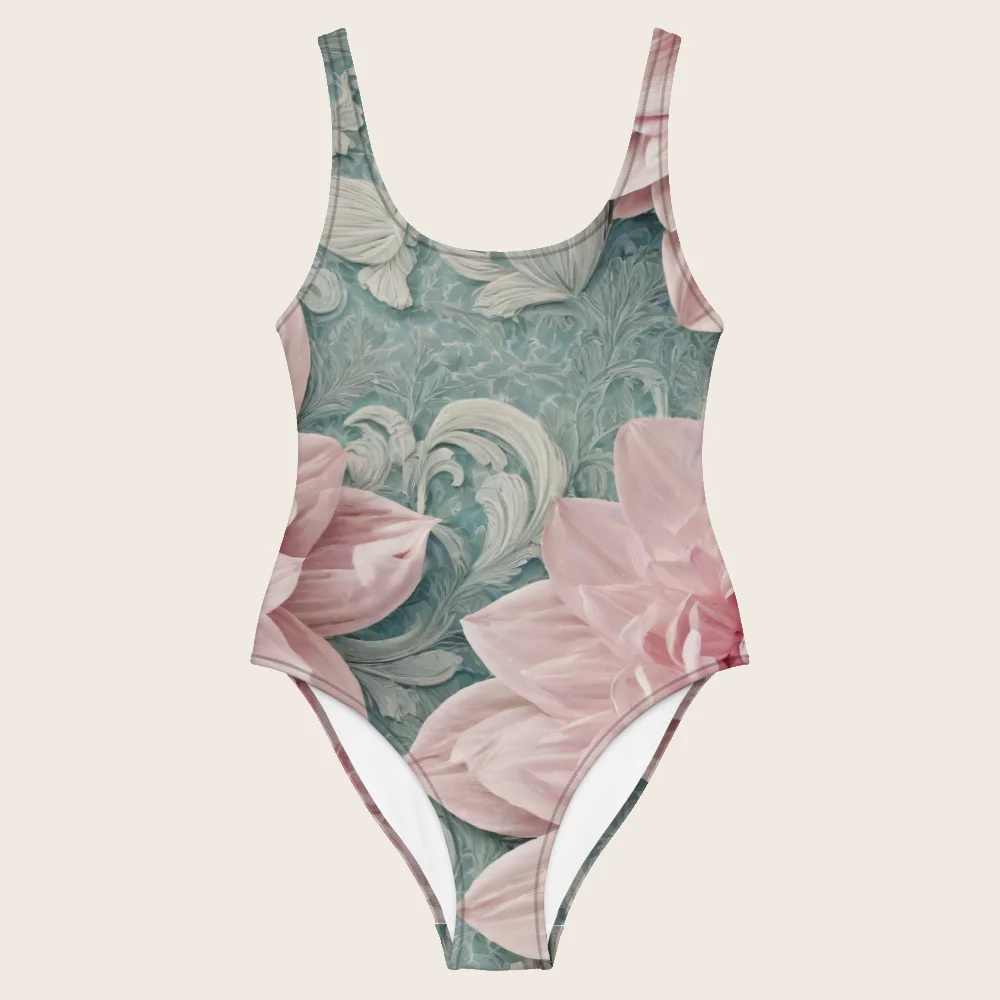 One-Piece Swimsuit on model