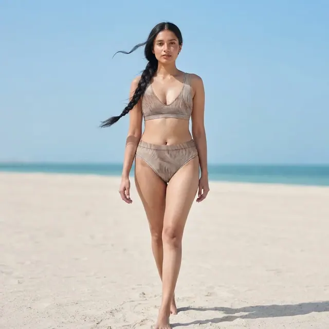 High-Waisted Bikini, one-of-one design C6AB0F01