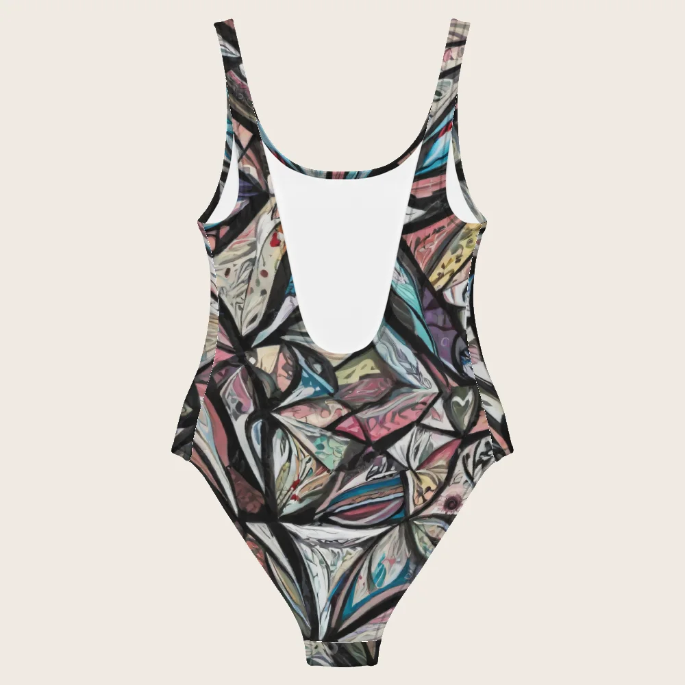 One-Piece Swimsuit on model