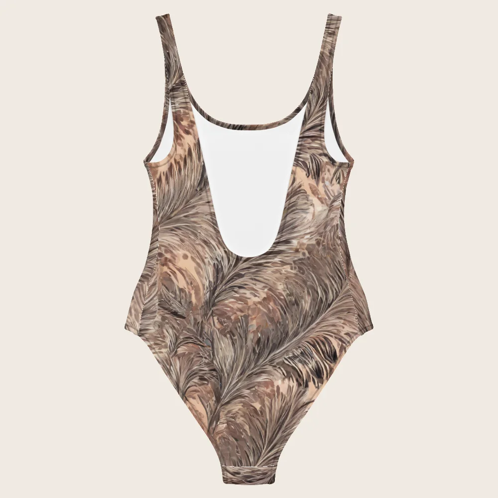 One-Piece Swimsuit on model