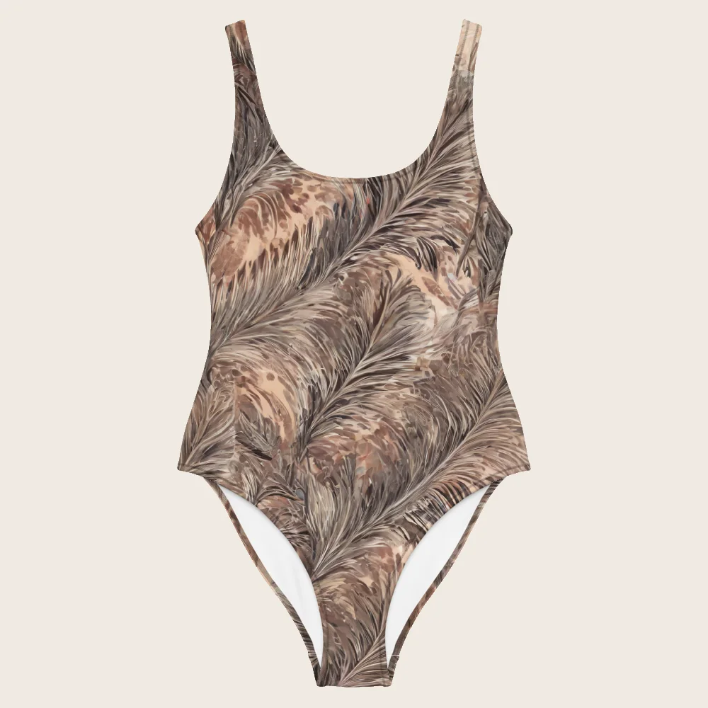 One-Piece Swimsuit on model
