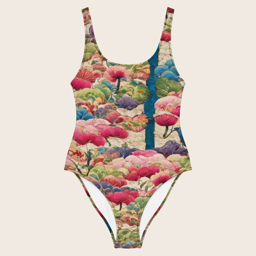 One-Piece Swimsuit on model