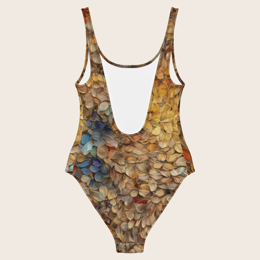 One-Piece Swimsuit on model
