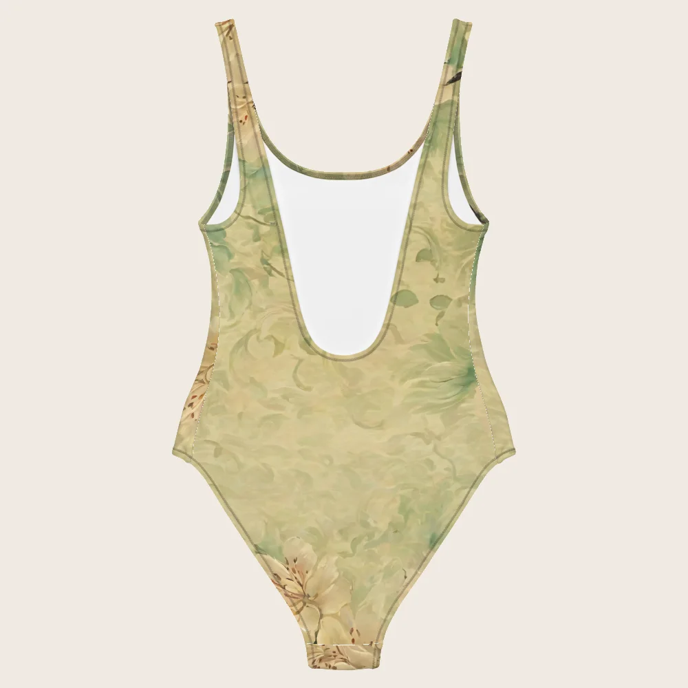 One-Piece Swimsuit on model