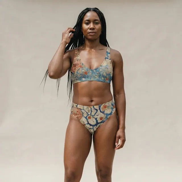 High-Waisted Bikini, one-of-one design 3573F153