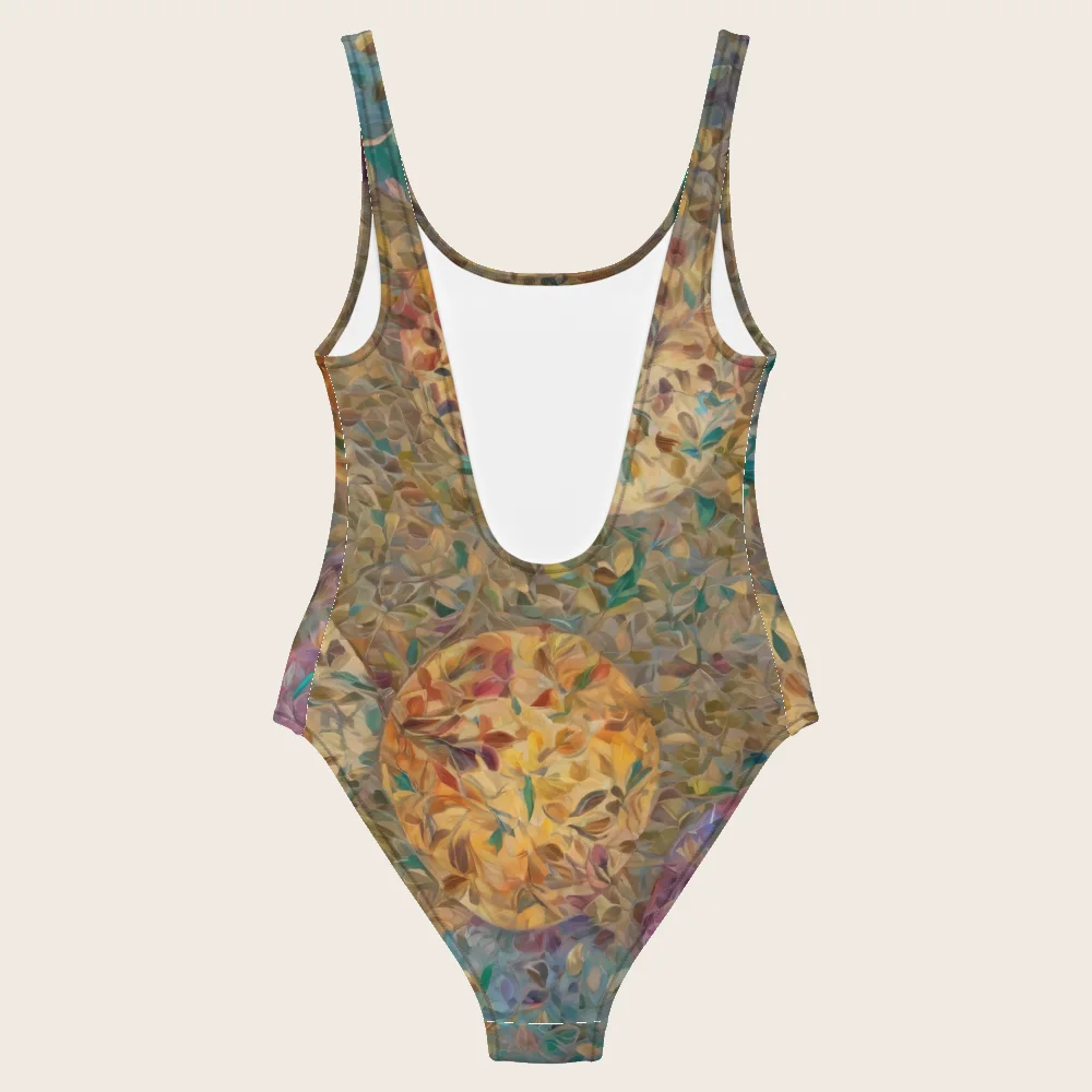 One-Piece Swimsuit on model