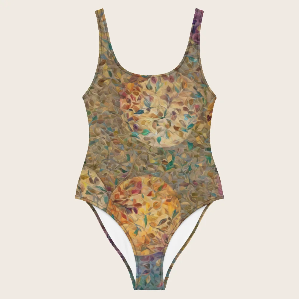 One-Piece Swimsuit on model