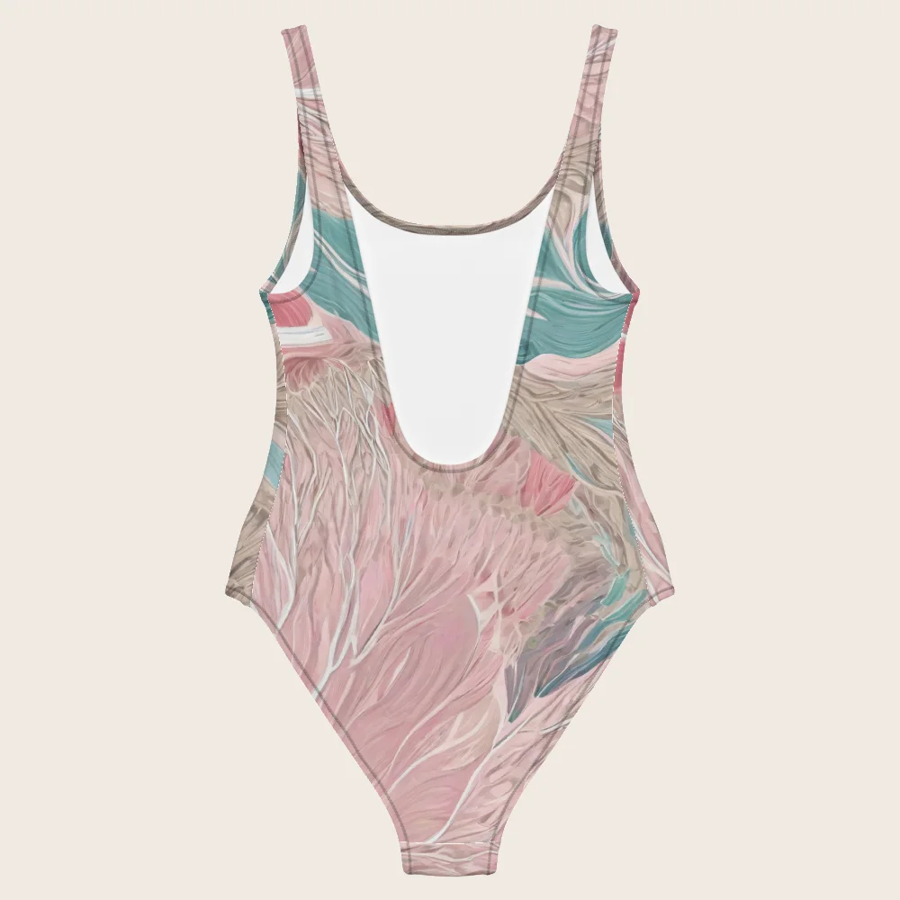 One-Piece Swimsuit on model