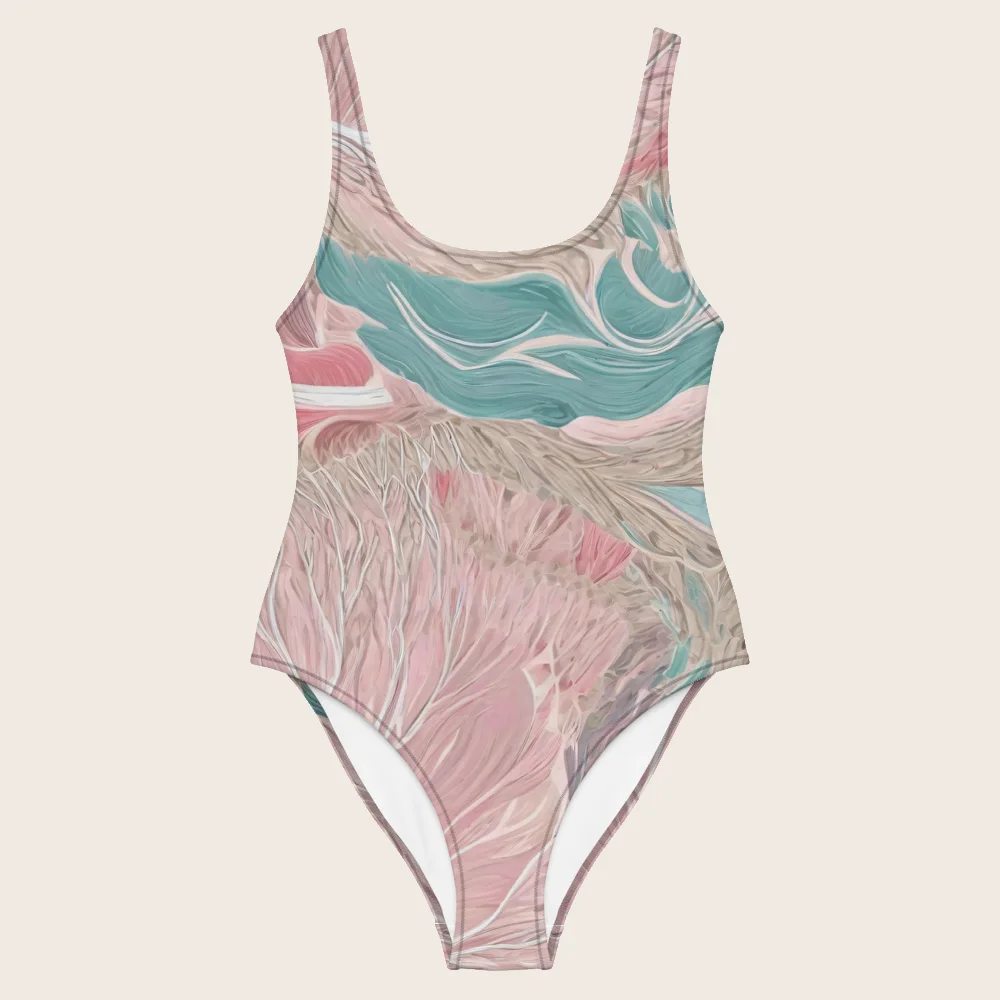 One-Piece Swimsuit on model