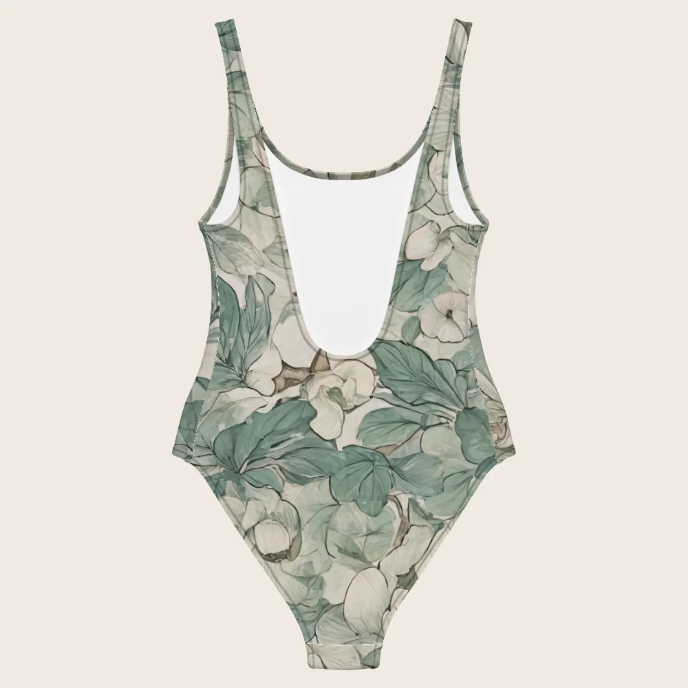 One-Piece Swimsuit on model