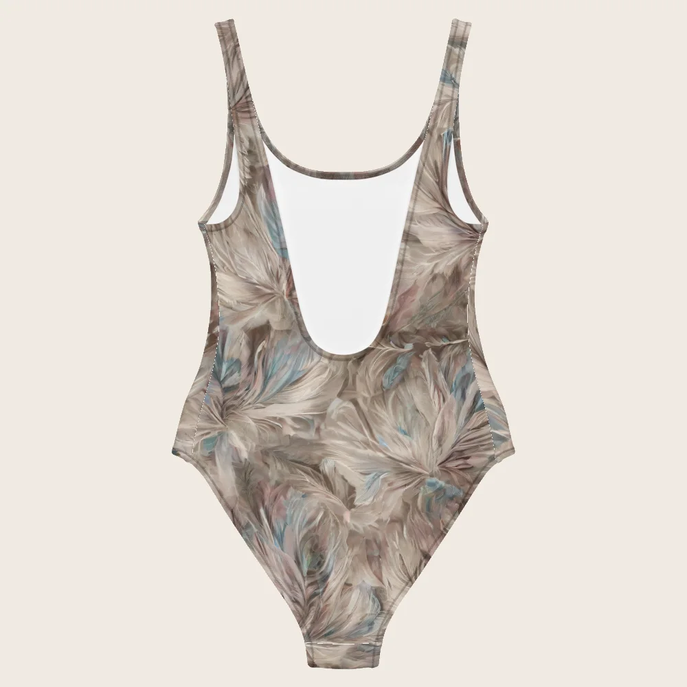 One-Piece Swimsuit on model