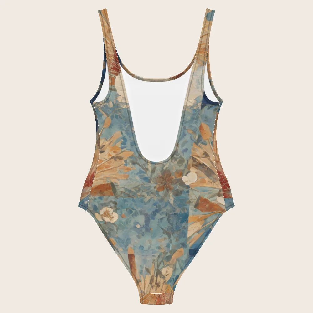 One-Piece Swimsuit on model