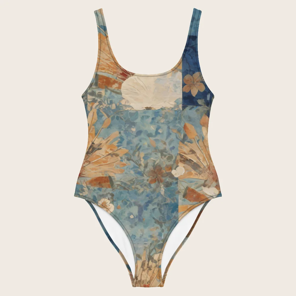 One-Piece Swimsuit on model