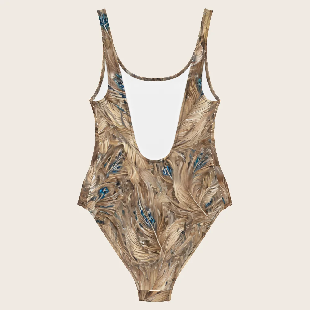 One-Piece Swimsuit on model