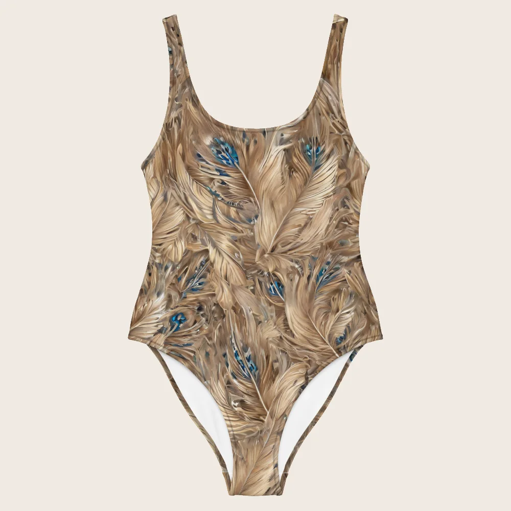 One-Piece Swimsuit on model