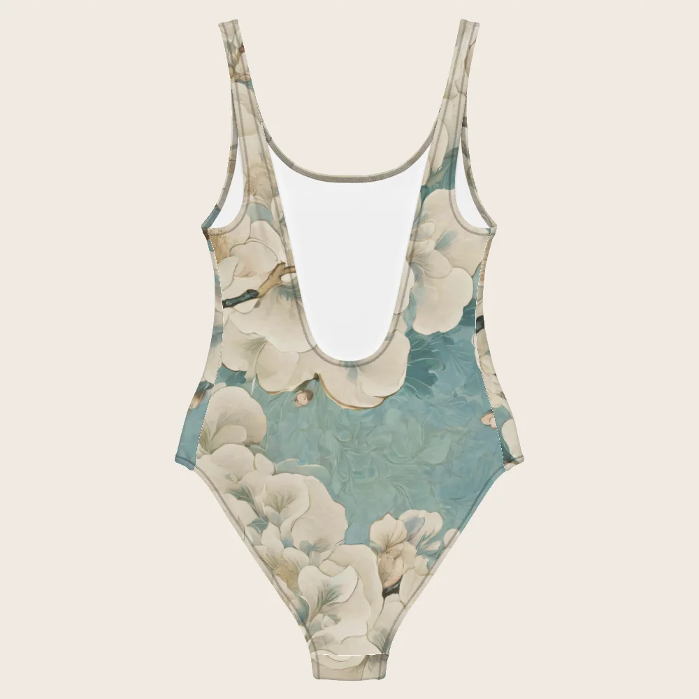 One-Piece Swimsuit on model