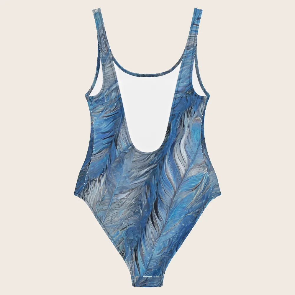 One-Piece Swimsuit on model