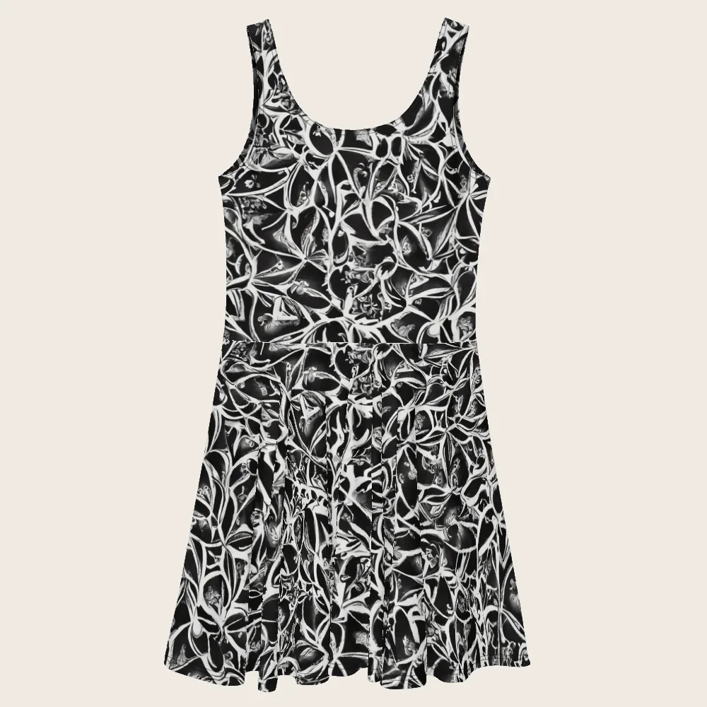 Skater Dress on model