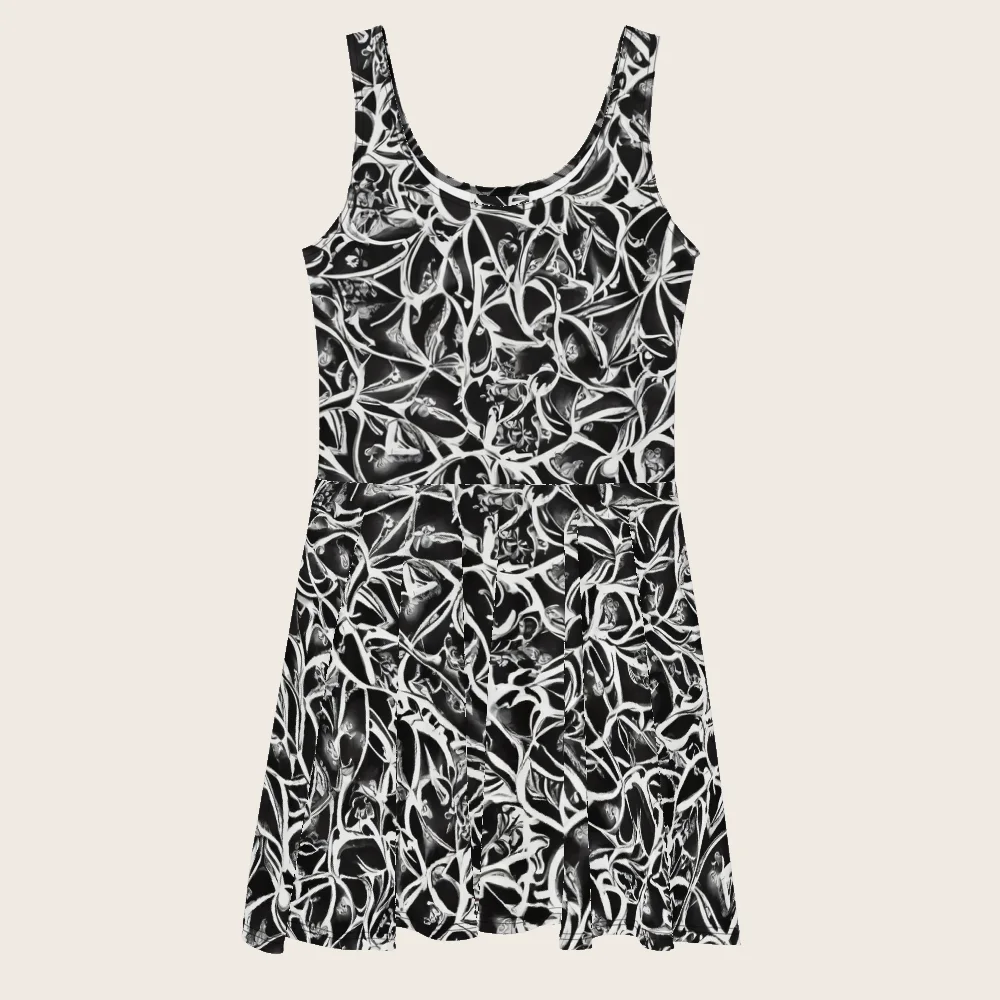 Skater Dress on model