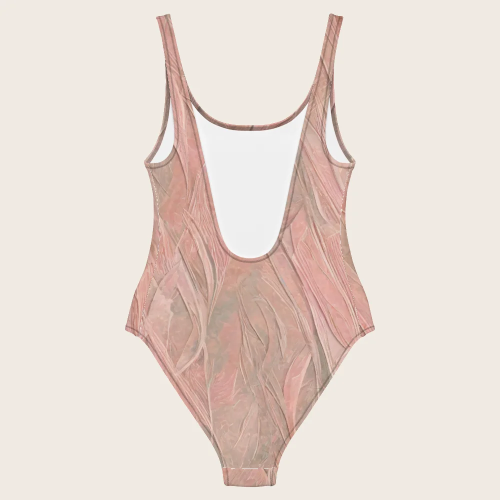 One-Piece Swimsuit on model